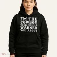 Funny Cowboy Dad Husband Or Boyfriend Hoodie thumb 5
