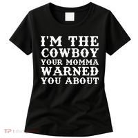 Funny Cowboy Dad Husband Or Boyfriend Women's T-Shirt thumb 0