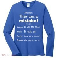 Funny Choir Director Soprano Alto Tenor Bass Gift Women's Long Sleeve Shirt thumb 0