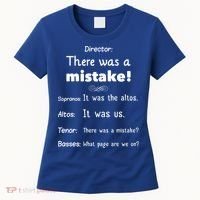 Funny Choir Director Soprano Alto Tenor Bass Gift Women's T-Shirt thumb 0