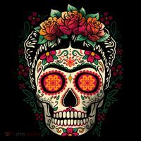 Frida Calavera Dia De Los Muertos Day Of The Dead Coffee Mug thumb 5