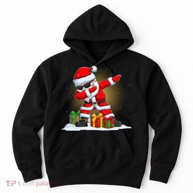 Funny Christmas Dabbing Santa Claus Hoodie