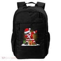 Funny Christmas Dabbing Santa Claus Backpack thumb 0