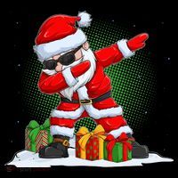 Funny Christmas Dabbing Santa Claus Coffee Mug thumb 5