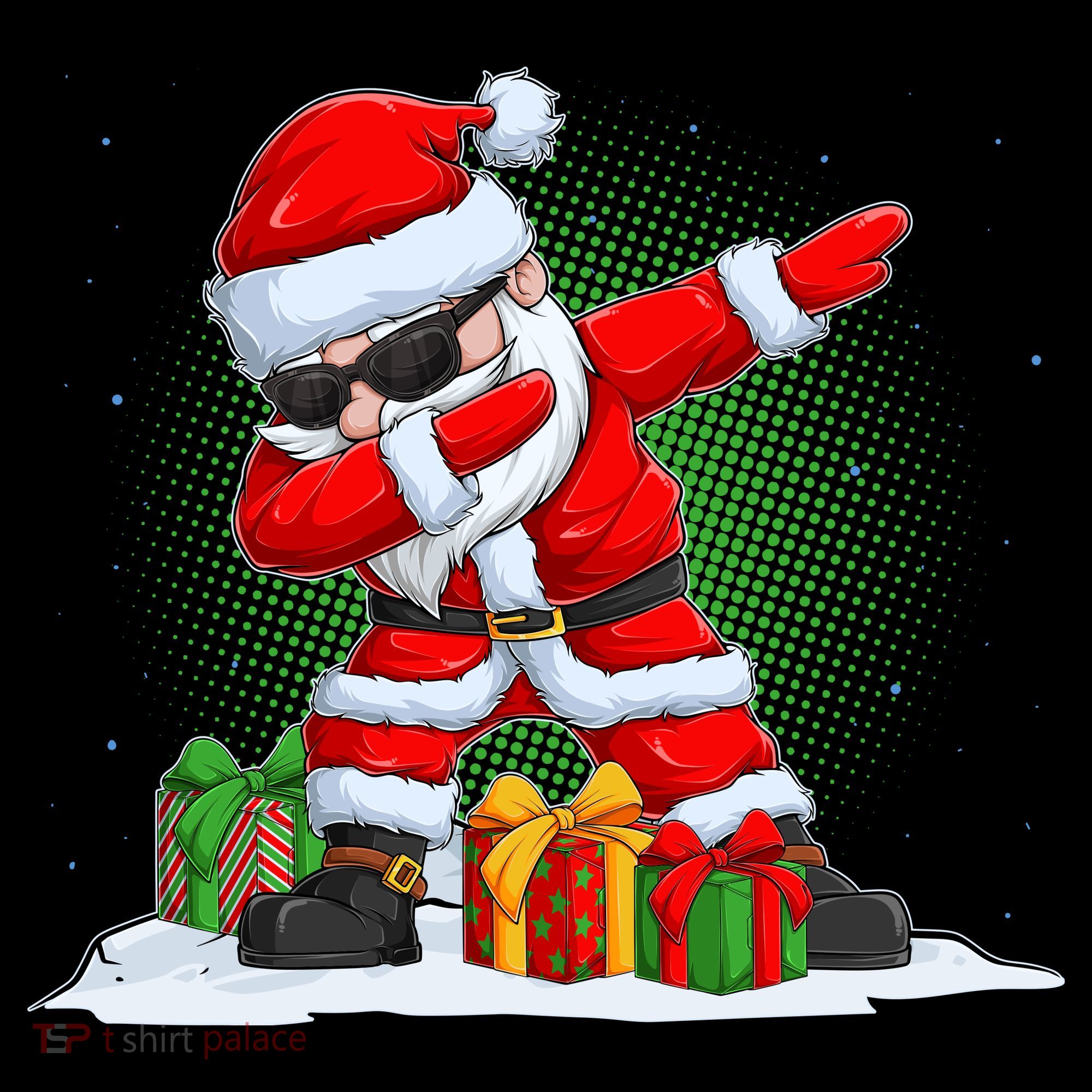 Funny Christmas Dabbing Santa Claus Coffee Mug