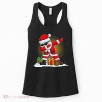 Funny Christmas Dabbing Santa Claus Women's Tank Top thumb 0