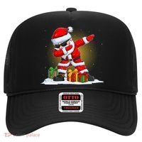 Funny Christmas Dabbing Santa Claus Hat thumb 0