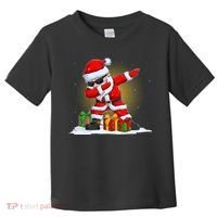 Funny Christmas Dabbing Santa Claus Toddler T-Shirt thumb 0