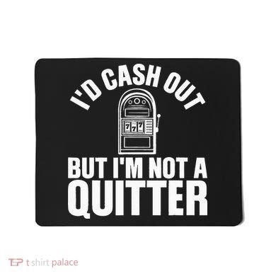 Funny Casino Designs For  Gambling Game Players Mousepad
