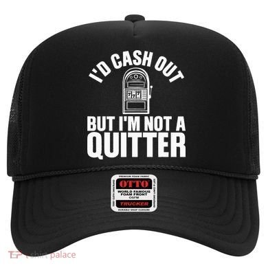 Funny Casino Designs For  Gambling Game Players Hat