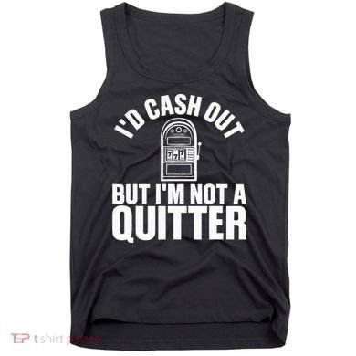 Funny Casino Designs For  Gambling Game Players Tank Top