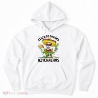 Funny Cinco De Drinko Bitchachos Mexican Fiesta Drinking Hoodie thumb 0