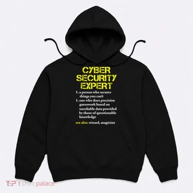Funny Cybersecurity Definition Expert Computer Engineer TShirt Hoodie