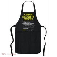 Funny Cybersecurity Definition Expert Computer Engineer TShirt Apron thumb 0