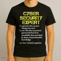 Funny Cybersecurity Definition Expert Computer Engineer TShirt T-Shirt thumb 3