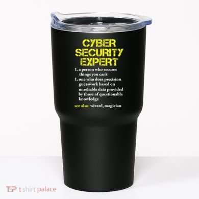 Funny Cybersecurity Definition Expert Computer Engineer TShirt Tumbler