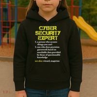 Funny Cybersecurity Definition Expert Computer Engineer TShirt Kids Hoodie thumb 3