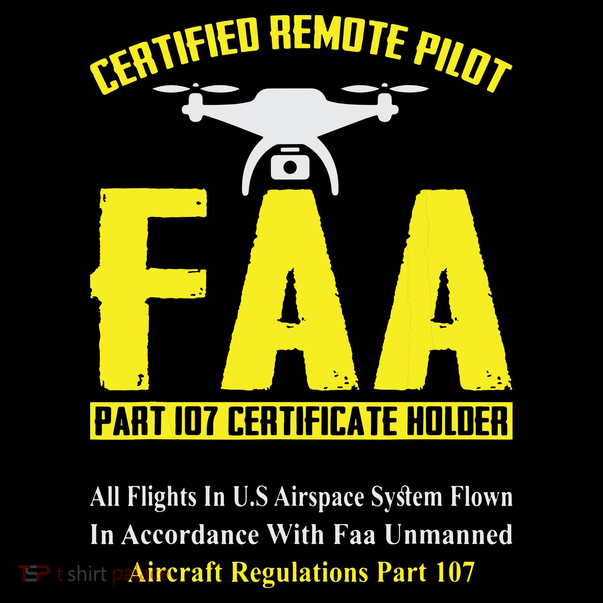 FAA Certified Drone Pilot Funny Remote Pilots Drone Life Flexfit Unipanel Trucker Cap