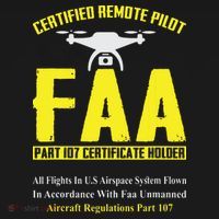 FAA Certified Drone Pilot Funny Remote Pilots Drone Life Backpack thumb 2