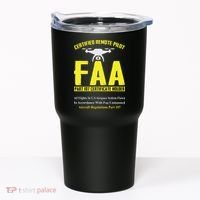 FAA Certified Drone Pilot Funny Remote Pilots Drone Life Tumbler thumb 0