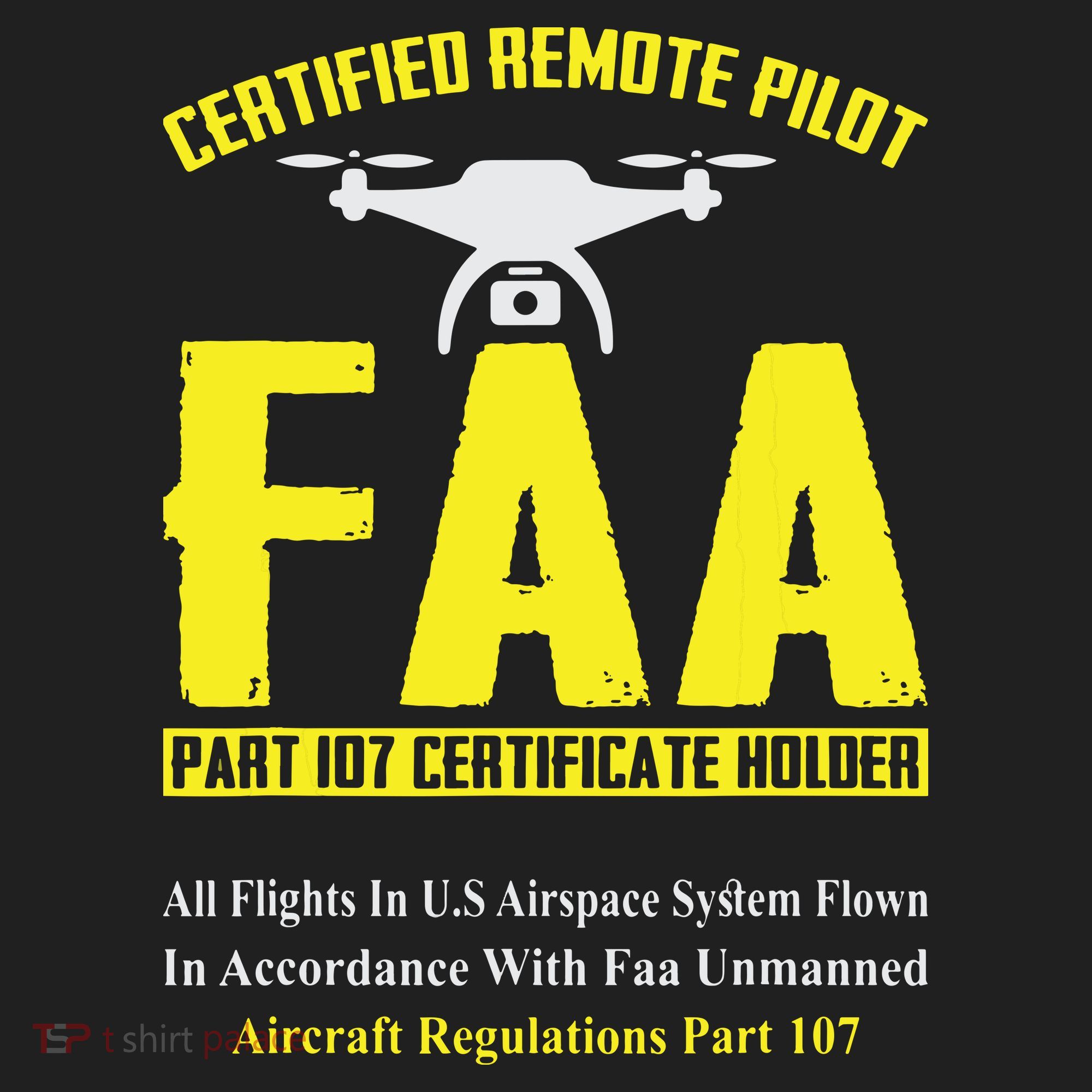 FAA Certified Drone Pilot Funny Remote Pilots Drone Life Tumbler