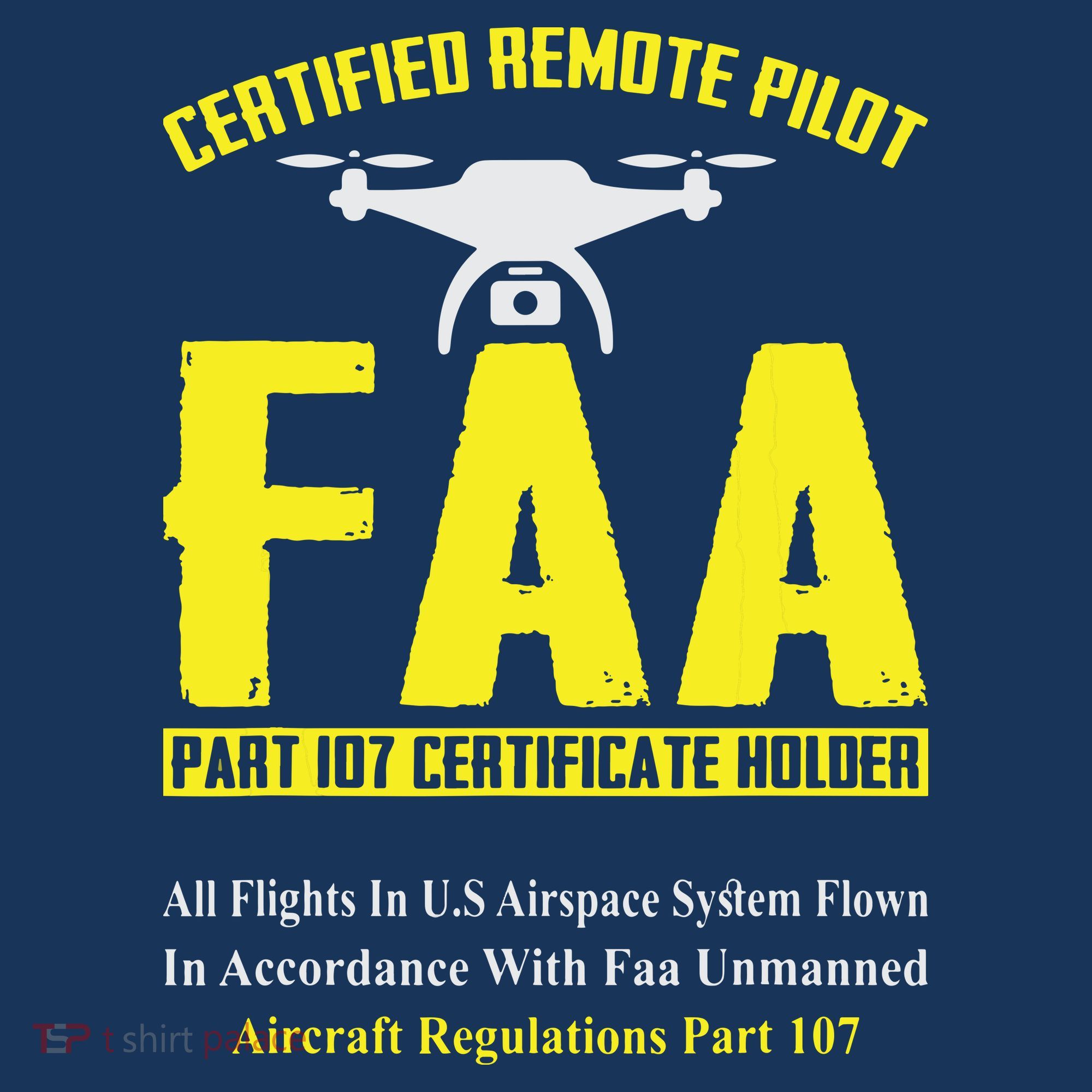 FAA Certified Drone Pilot Funny Remote Pilots Drone Life Kids Sweatshirt