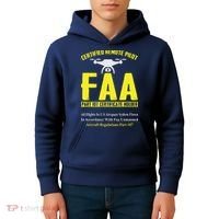 FAA Certified Drone Pilot Funny Remote Pilots Drone Life Kids Hoodie thumb 4