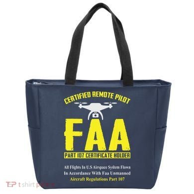FAA Certified Drone Pilot Funny Remote Pilots Drone Life Tote Bag