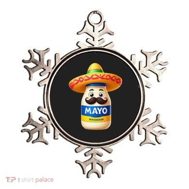 Funny Cinco De Mayo Mayonnaise Bottle Mexican Fiesta Pun Ornament