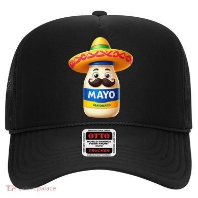 Funny Cinco De Mayo Mayonnaise Bottle Mexican Fiesta Pun Hat