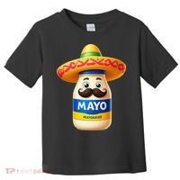 Funny Cinco De Mayo Mayonnaise Bottle Mexican Fiesta Pun Toddler T-Shirt thumb 0