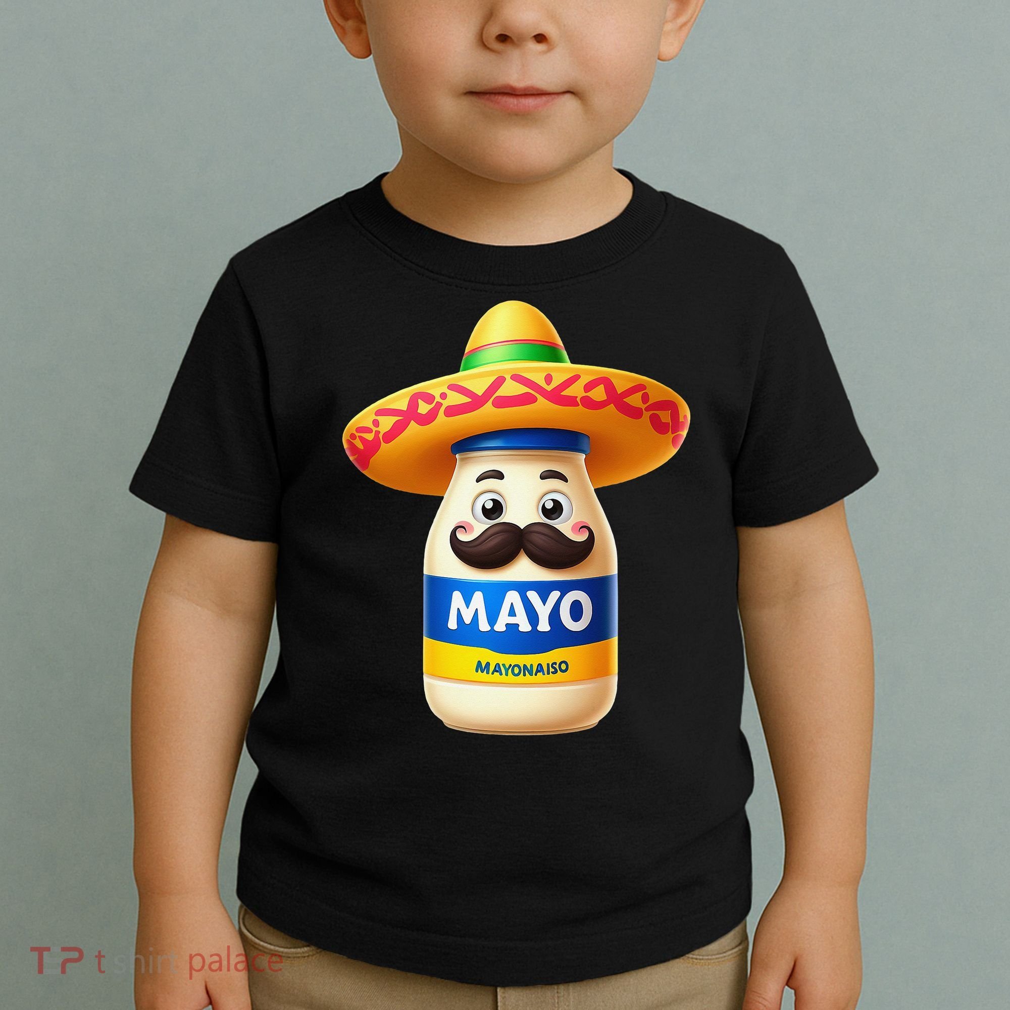 Funny Cinco De Mayo Mayonnaise Bottle Mexican Fiesta Pun Toddler T-Shirt