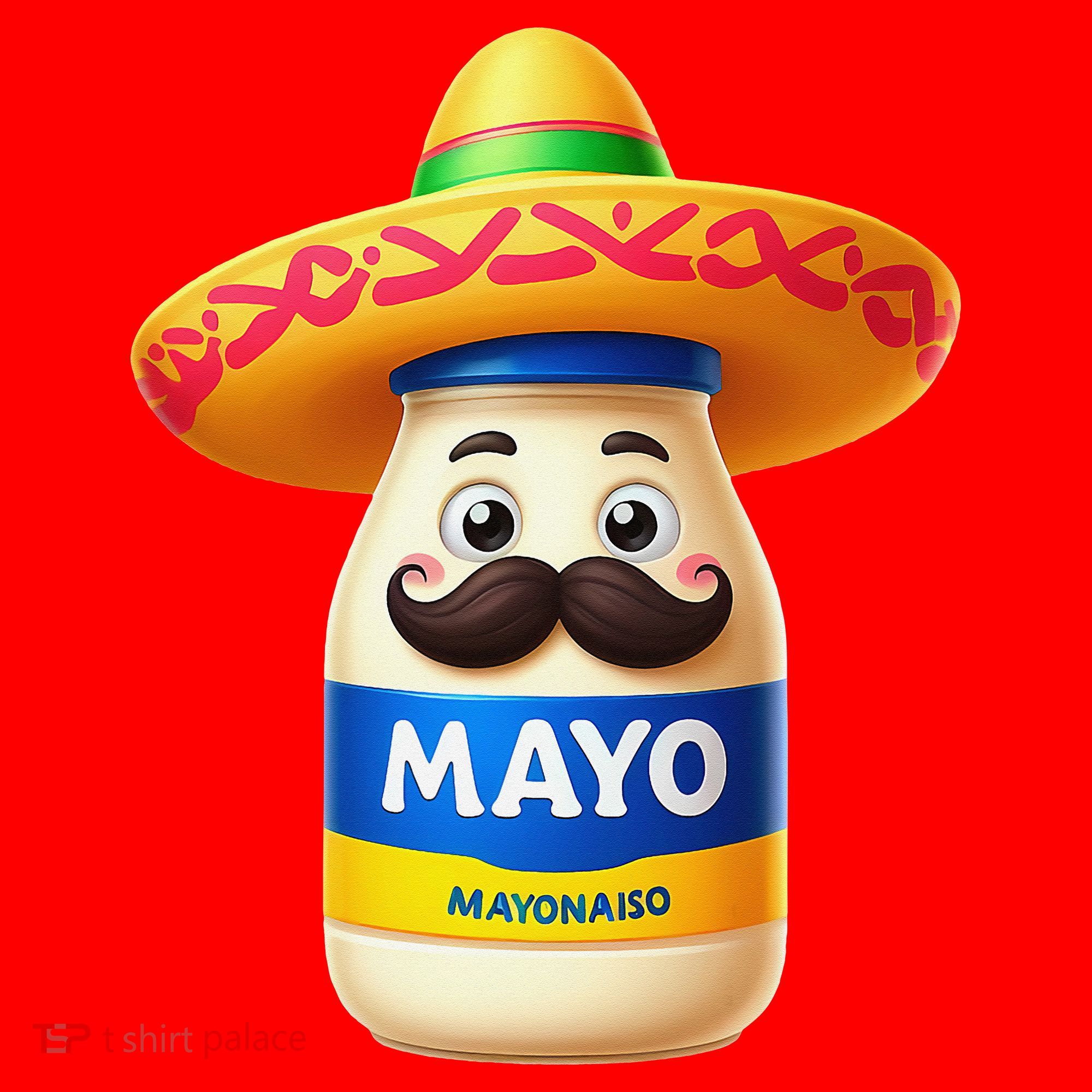 Funny Cinco De Mayo Mayonnaise Bottle Mexican Fiesta Pun Santa Hat