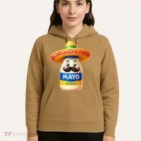 Funny Cinco De Mayo Mayonnaise Bottle Mexican Fiesta Pun Hoodie thumb 5