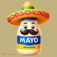 Funny Cinco De Mayo Mayonnaise Bottle Mexican Fiesta Pun Long Sleeve Shirt thumb 2