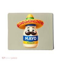 Funny Cinco De Mayo Mayonnaise Bottle Mexican Fiesta Pun Mousepad thumb 0