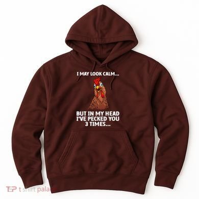 Funny Chicken Design Poultry Chicken Farmer Hoodie