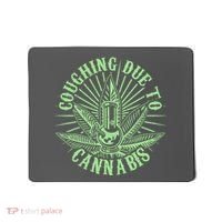 Funny Coughing Due To Cannabis Mousepad thumb 0