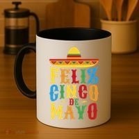 Feliz Cinco De Mayo Coffee Mug thumb 4