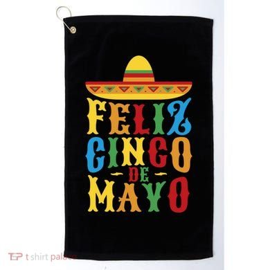 Feliz Cinco De Mayo Golf Towel