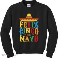 Feliz Cinco De Mayo Kids Sweatshirt thumb 0