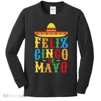 Feliz Cinco De Mayo Kids Long Sleeve Shirt thumb 0