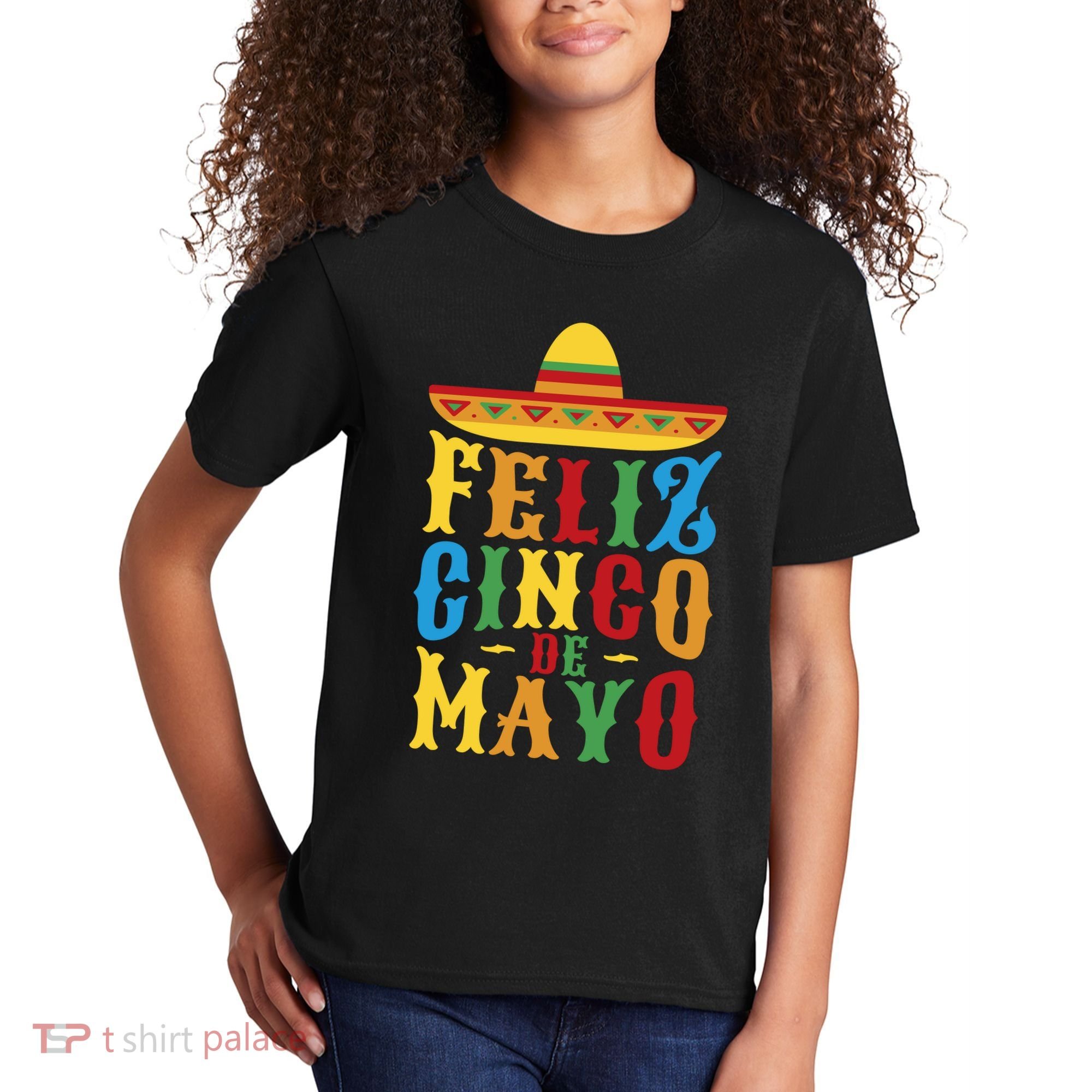 Feliz Cinco De Mayo Kids T-Shirt