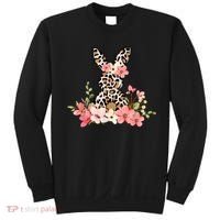 Floral Cheetah Easter Bunny Sweatshirt thumb 0