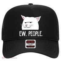 Funny Cat Ew People Love Cats Gift Hat thumb 0