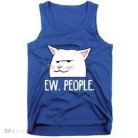 Funny Cat Ew People Love Cats Gift Tank Top thumb 0