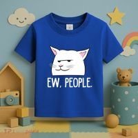 Funny Cat Ew People Love Cats Gift Toddler T-Shirt thumb 3