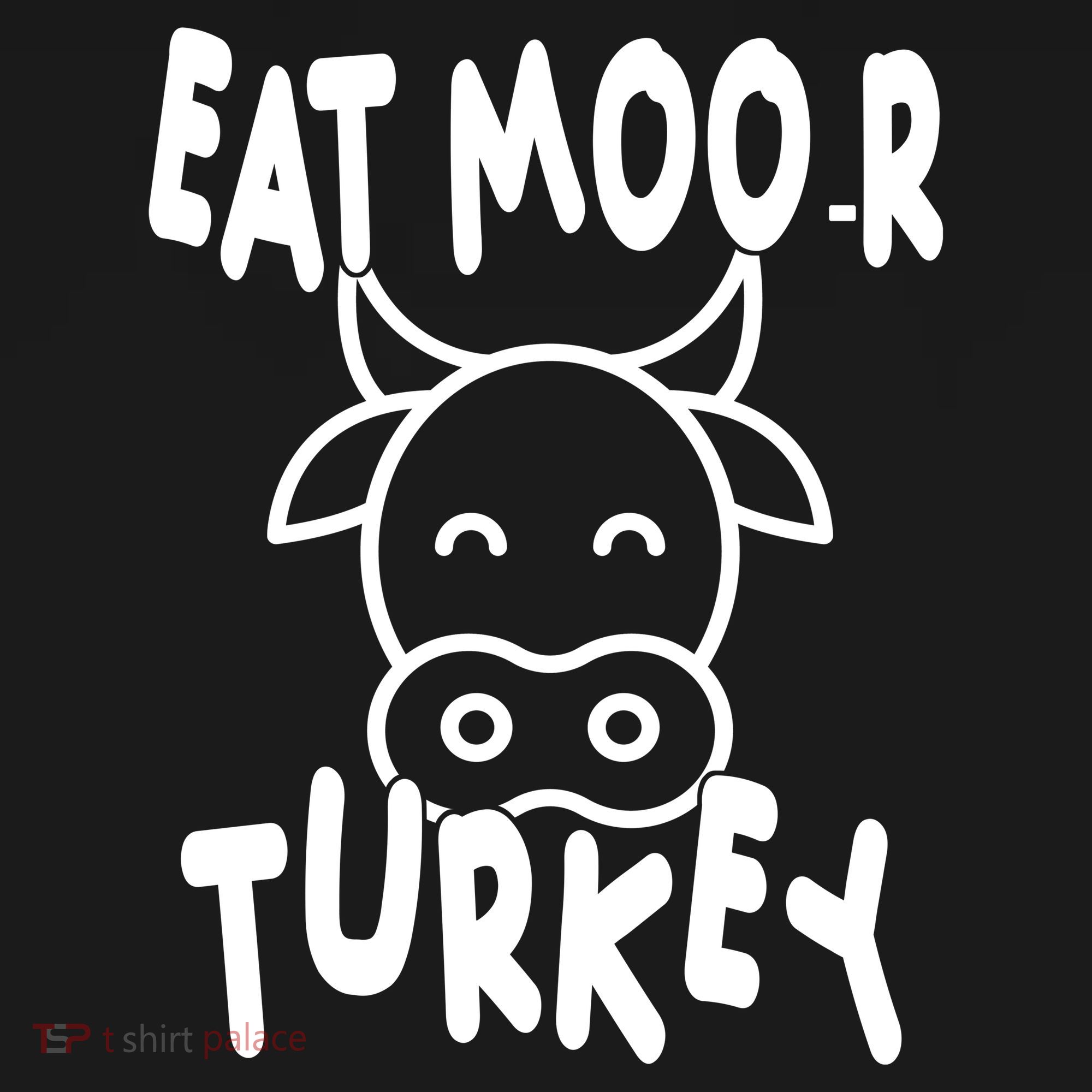 Funny Cow Eat More Turkey Thanksgiving Women's Tank Top
