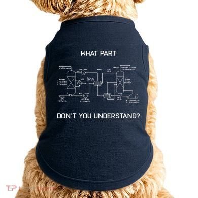 Funny Chemical Engineer Shirts Chemical Engineering Doggie Tank
