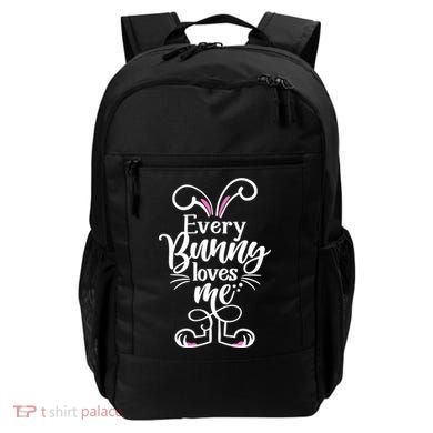 Funny Cute Easter Every Bunny Loves Me Backpack